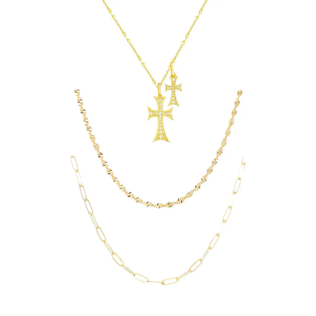 Evry Day Bundle : 3 Piece Necklace Bundle Lee