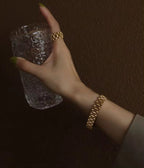 Stainless Steel Bohemia Style Bracelet 18K Gold Plated Ladies Jewelry Wholesale My Store