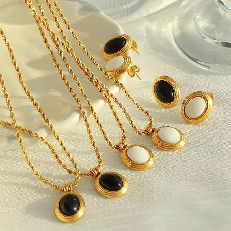 JEWELRY XL75-EH181 French Fashion Necklace Earrings Jewellery Set Wholesale My Store