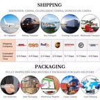 JEWELRY EH145 Wholesalers 18K Gold Plated Stainless Steel Teardrop Shape Oil Drop Colorblock Earrings My Store