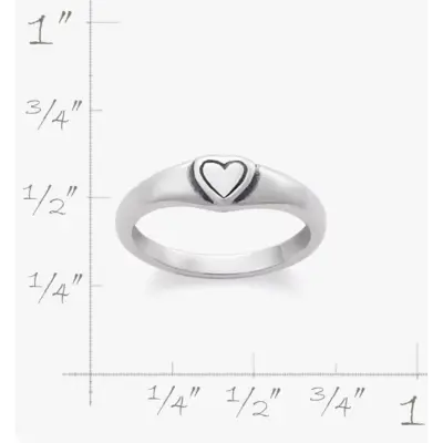 Child's Cherished Heart Ring James Avery