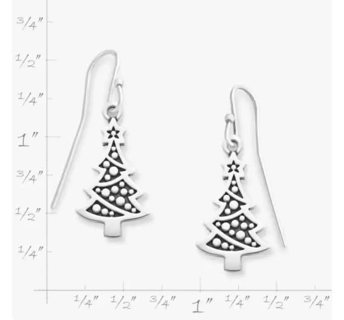 Christmas Tree Earrings James Avery