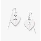 Crosslet Heart Dangle Earrings James Avery