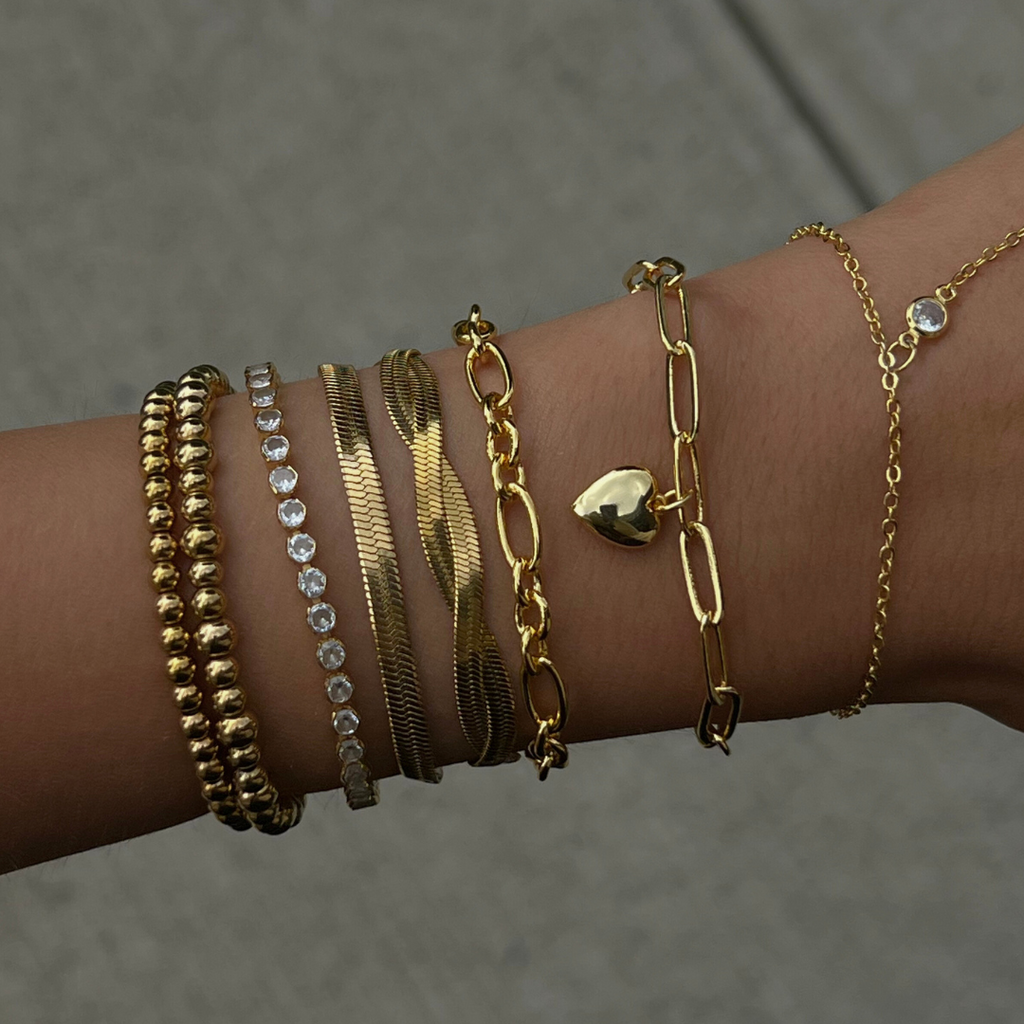 Cross My Heart Bracelet Lee