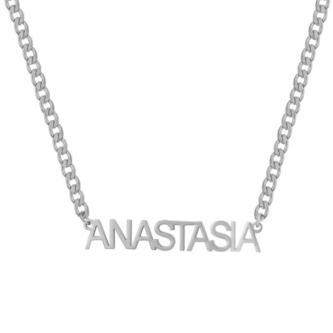 Custom/Personalized Nameplate Curb Necklace Lee