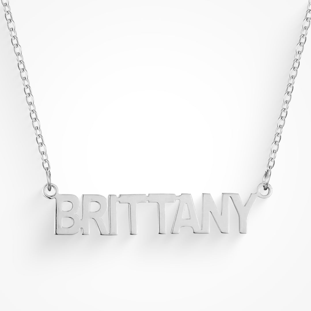 Custom/Personalized Nameplate Necklace Lee