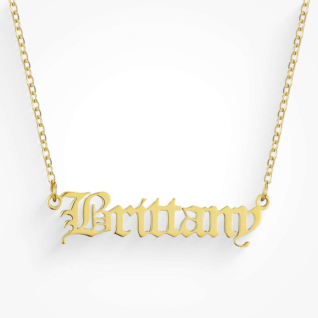 Custom/Personalized Nameplate Necklace Lee
