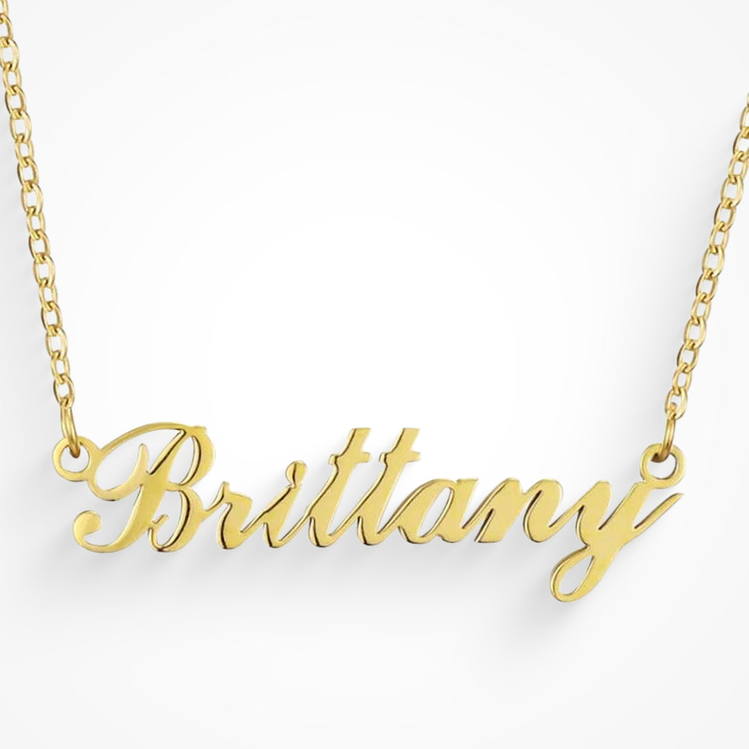 Custom/Personalized Nameplate Necklace Lee