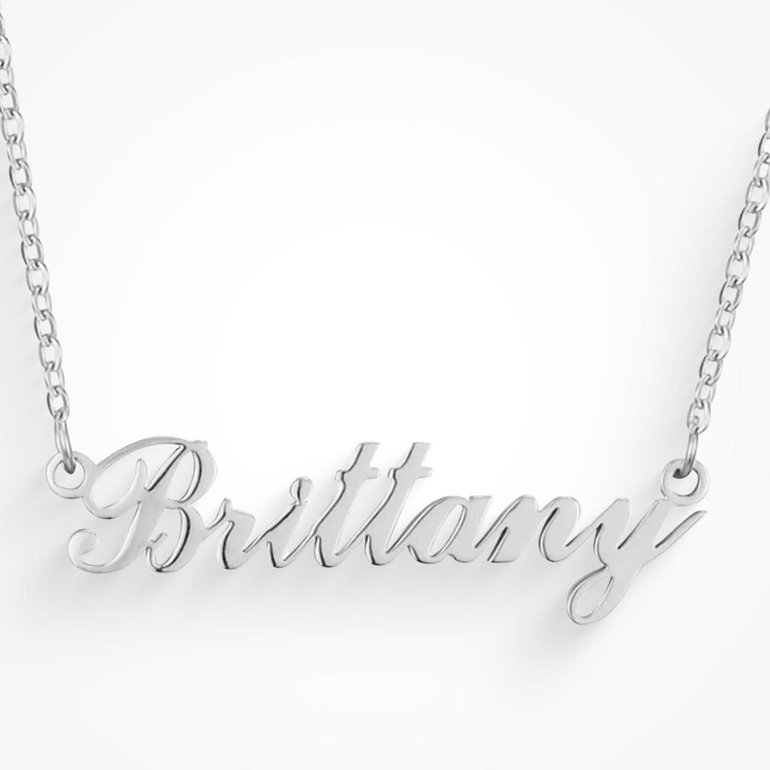Custom/Personalized Nameplate Necklace Lee