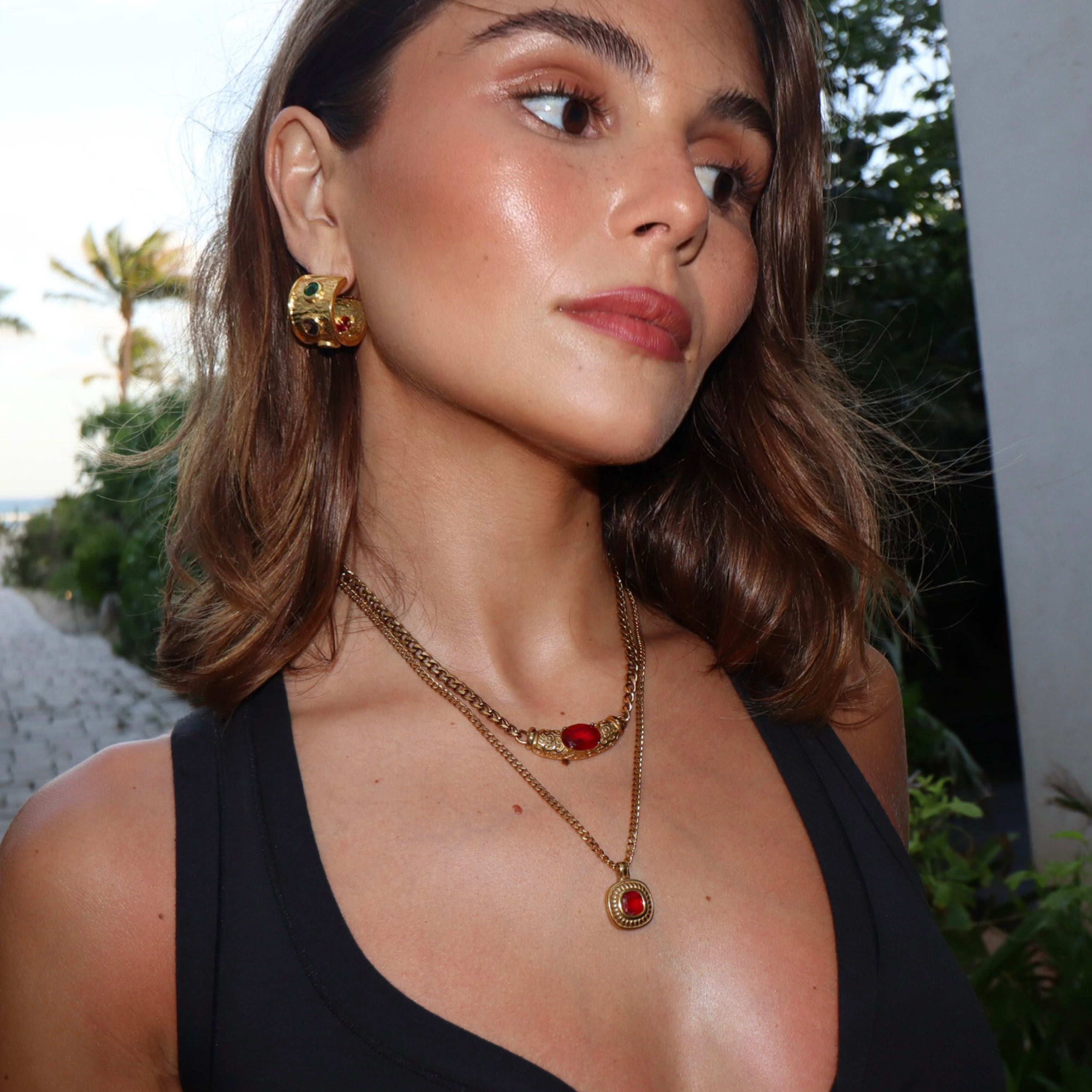 Dionysus Droplet Necklace Lee