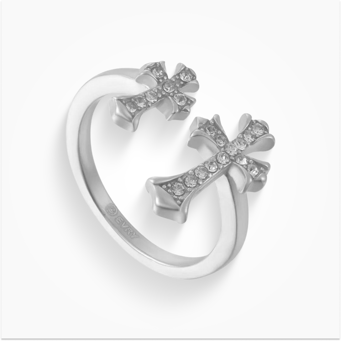 Double Cross Me Ring Lee
