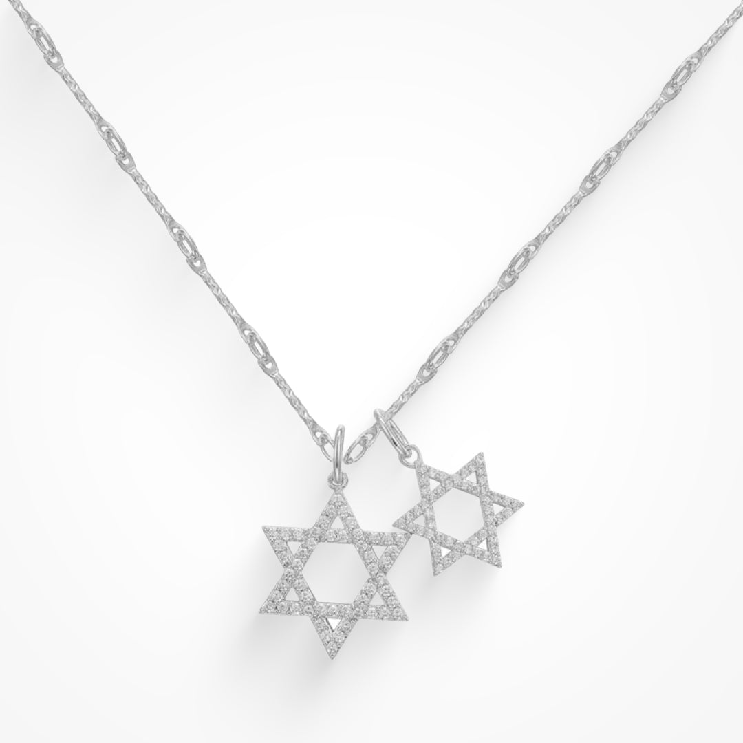 Double Star Necklace Lee