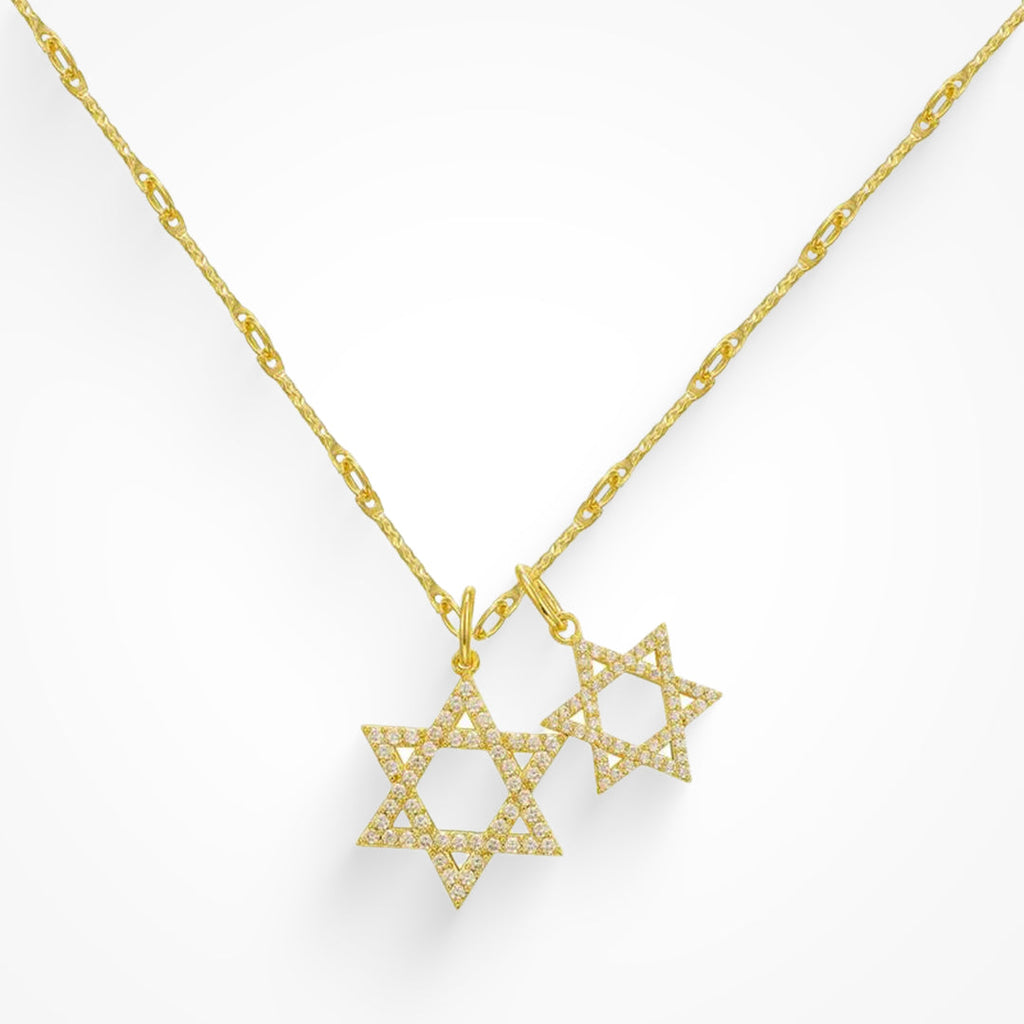 Double Star Necklace Lee