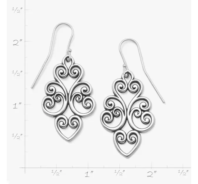 Jubilant Heart Dangle Earrings James Avery
