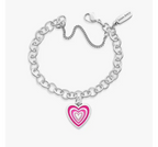 Enamel Radiant Heart Charm Bracelet James Avery