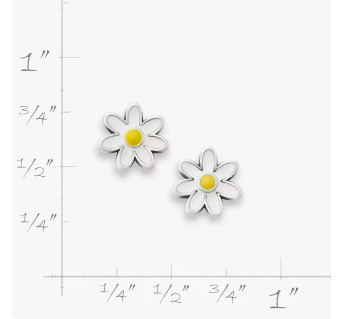 Enamel Mini Flower Studs James Avery
