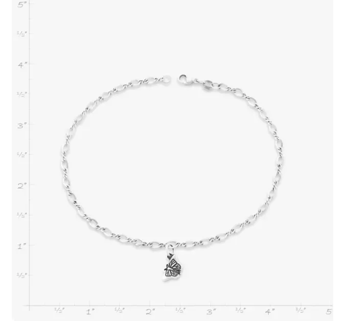 Mini Monarch Butterfly Anklet James Avery