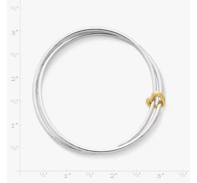 Heart of Gold Combo Bangle Bracelet James Avery