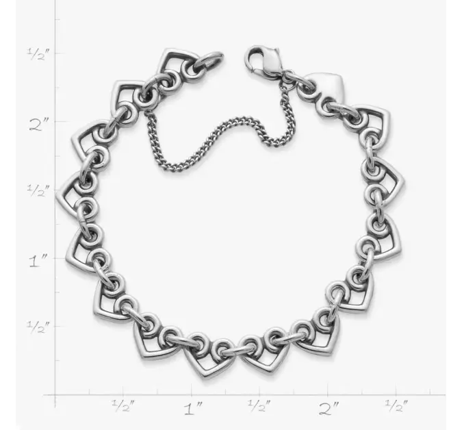 Heart Link Charm Bracelet James Avery