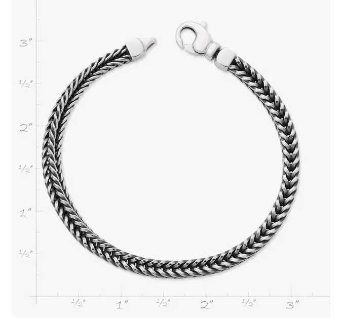 Square Foxtail Link Bracelet James Avery