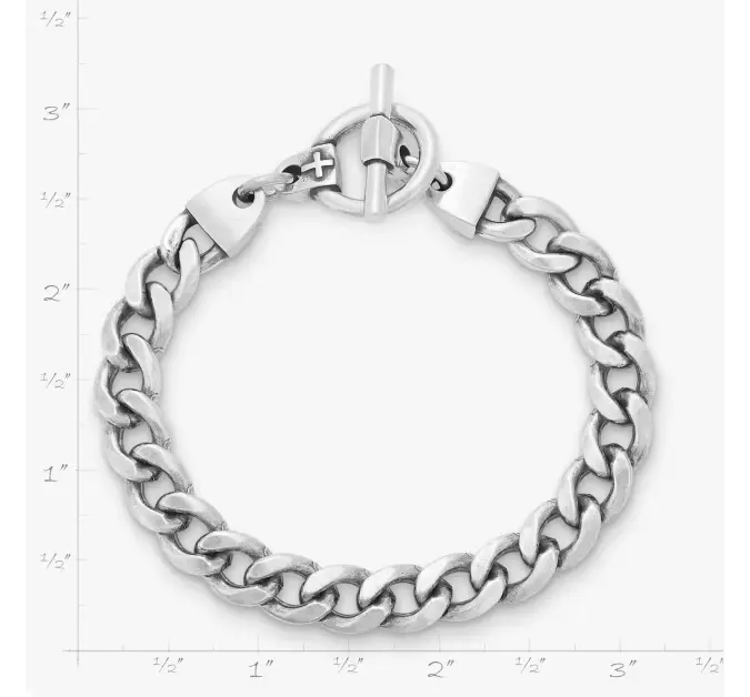 Strength in Faith Curb Link Bracelet James Avery