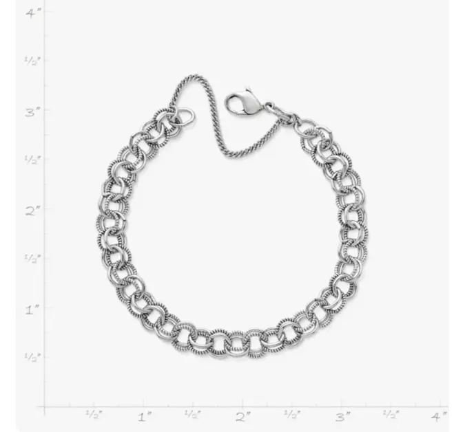 Double Link Charm Bracelet James Avery