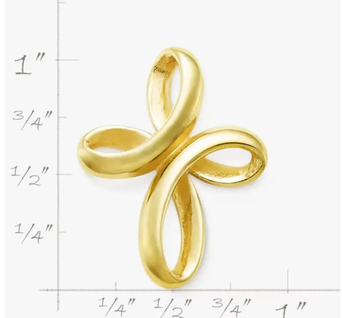 Eternal Ribbon Cross Pendant James Avery