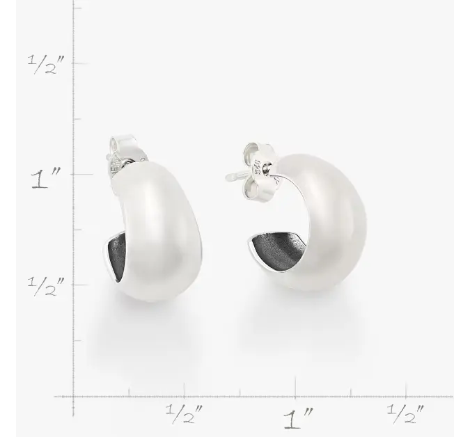 Domed Hoops James Avery