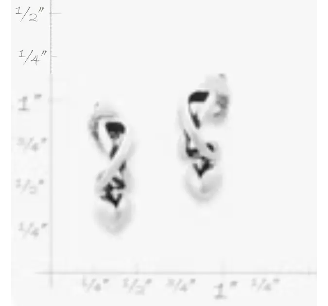 Delicate Infinite Love Hoops James Avery