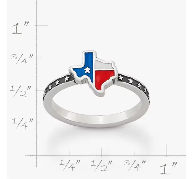 Enamel Lone Star State Ring James Avery