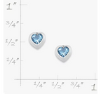 Heart Gemstone Studs James Avery