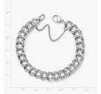 Heavy Double Curb Charm Bracelet James Avery
