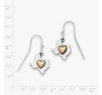 Deep in the Heart of Texas Dangle Earrings James Avery