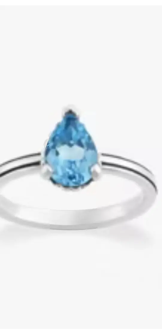 Beaded Chevron Heart Gemstone Ring James Avery