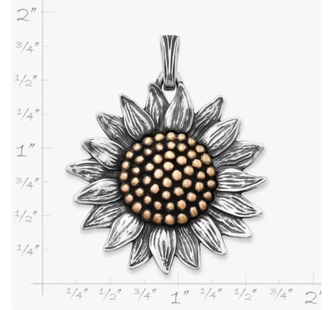 Wild Sunflower Pendant James Avery