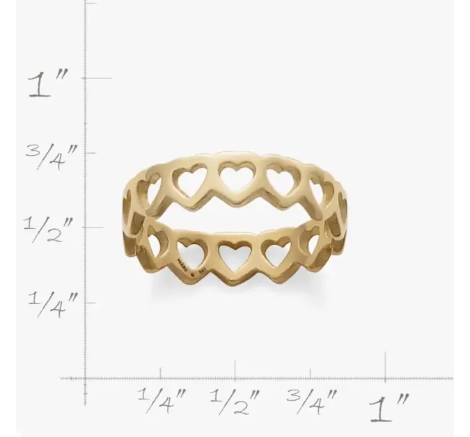 Tiny Hearts Ring James Avery