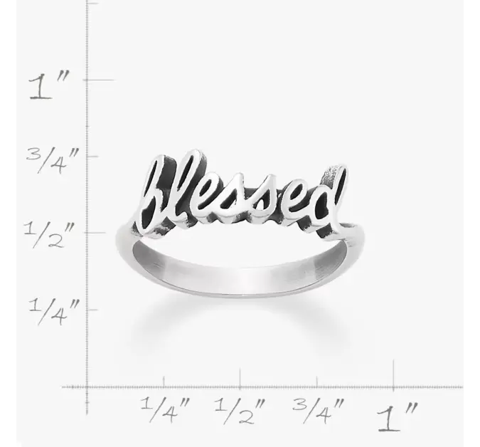 Blessed Ring James Avery