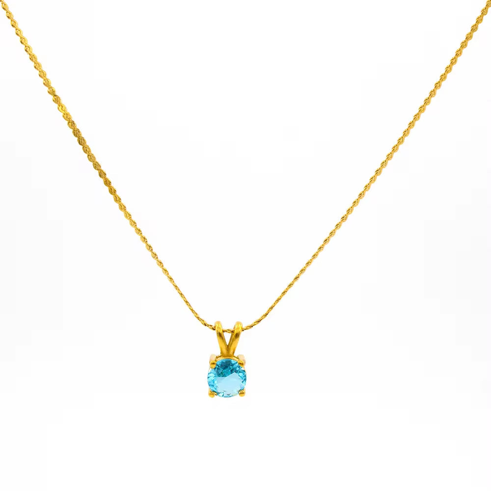 Stainless Steel Birthstone Charm Jewelry China Wholesale 12 Month Colorful Rhinestone Pendant Necklace Pendant My Store