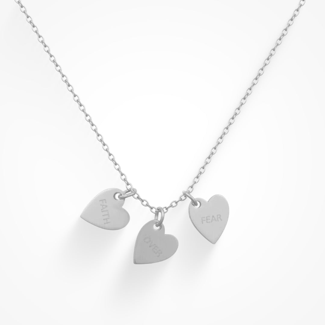 Faith Over Fear Necklace Lee