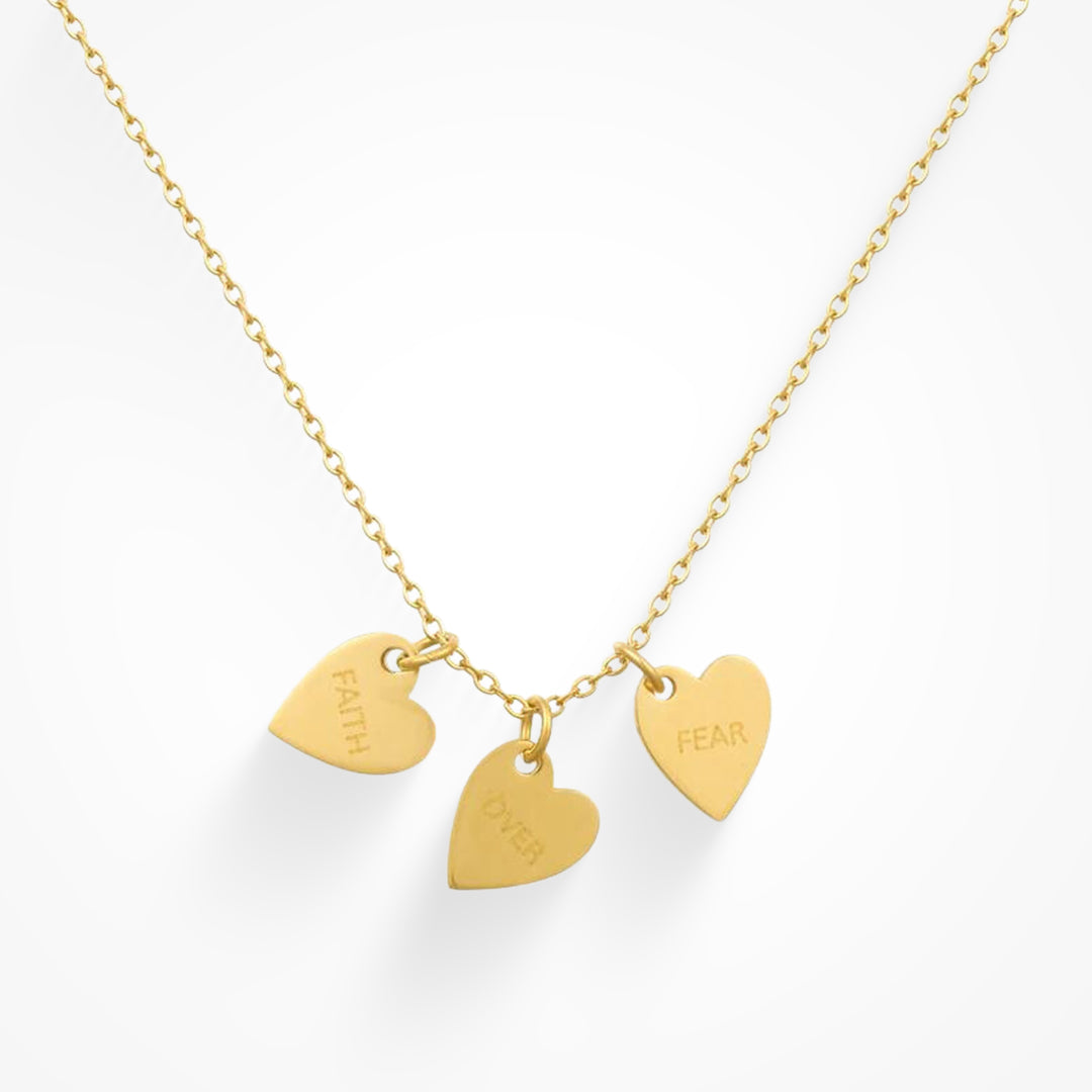 Faith Over Fear Necklace Lee