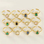 Personality Opening Adjustable 18K Stainless Steel Jewelry Hypoallergenic Ring My Store