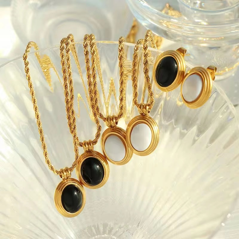 JEWELRY XL75-EH181 French Fashion Necklace Earrings Jewellery Set Wholesale My Store