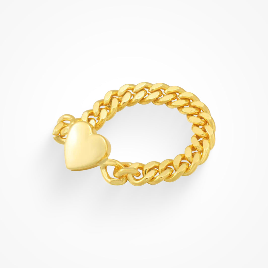 Heart of Gold Ring Lee