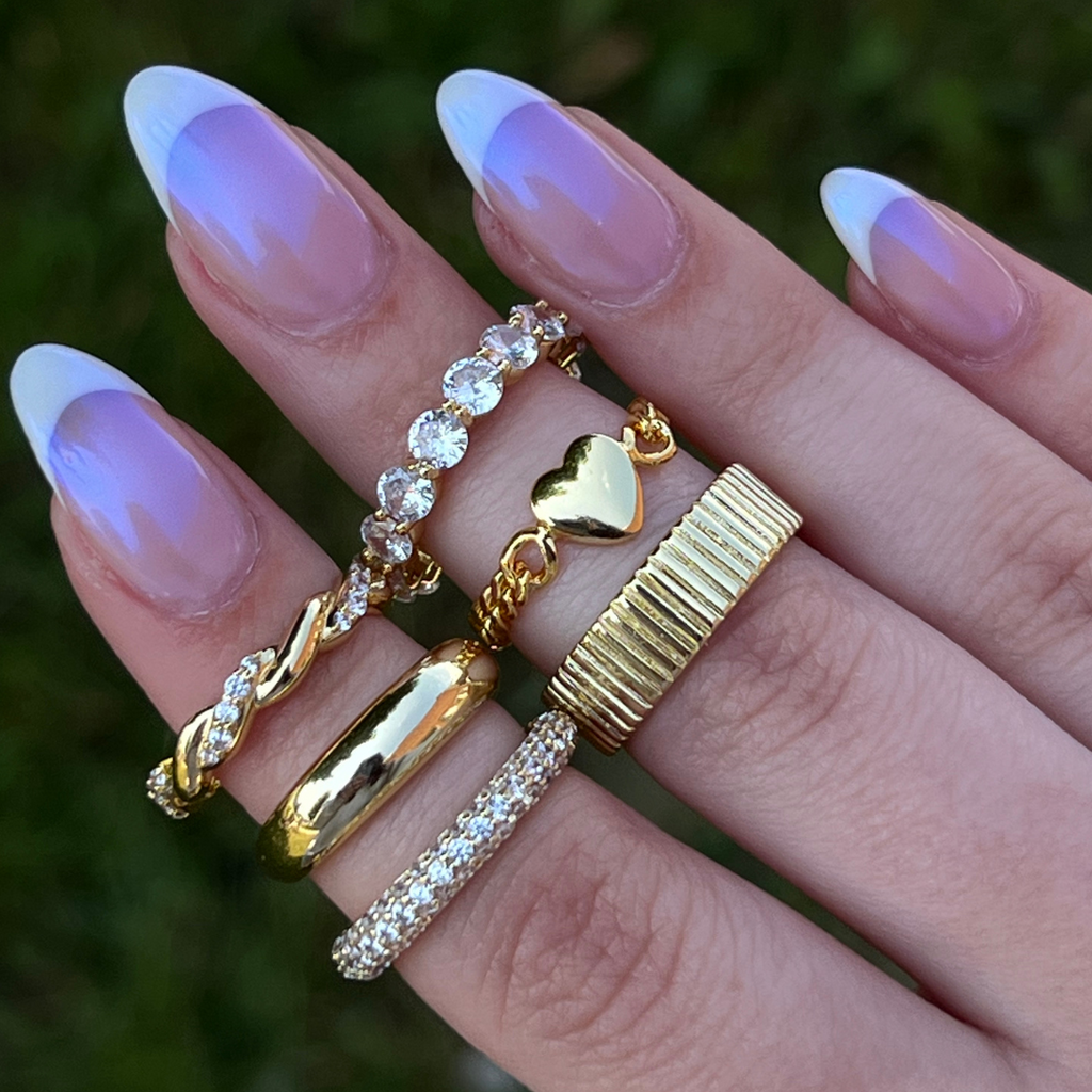 Heart of Gold Ring Lee