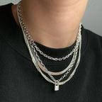 Keep Me Lock Necklace Lee