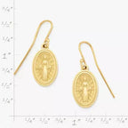 Virgin Mary Dangle Earrings James Avery