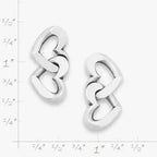 Chain of Hearts Drop Earrings James Avery