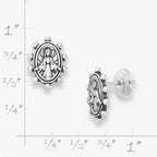 Virgin Mary Studs James Avery