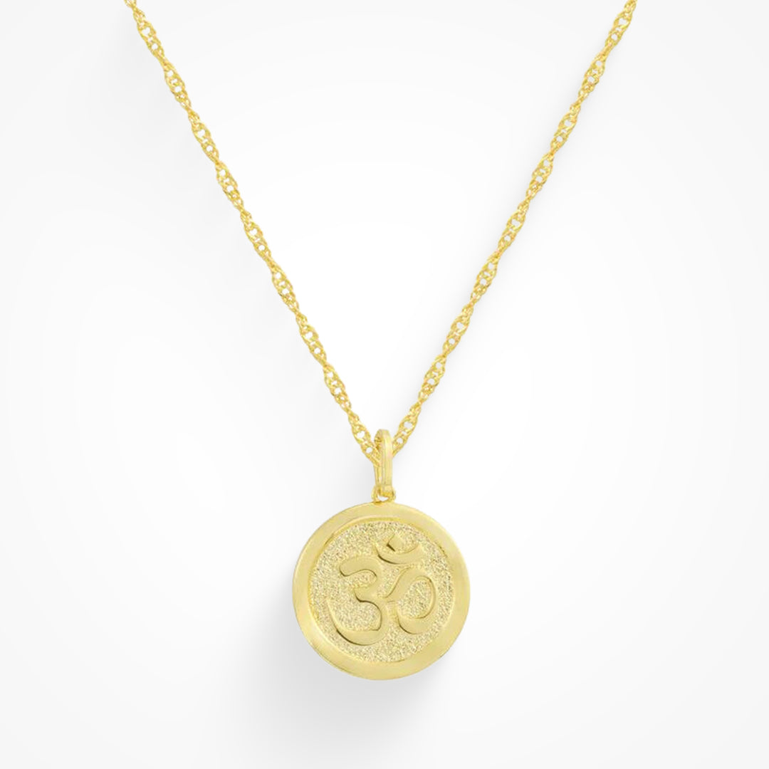 Inner Peace OM Necklace Lee