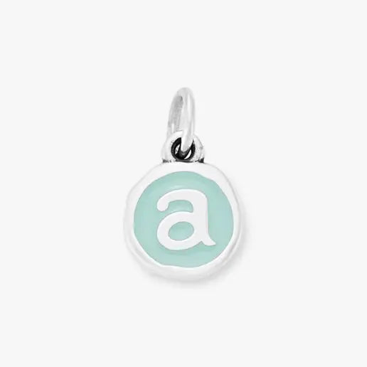 Enamel Initial Disc Charm James Avery